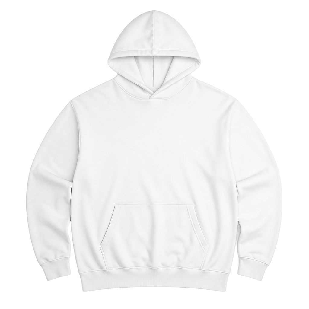 Blank hoodie mockup